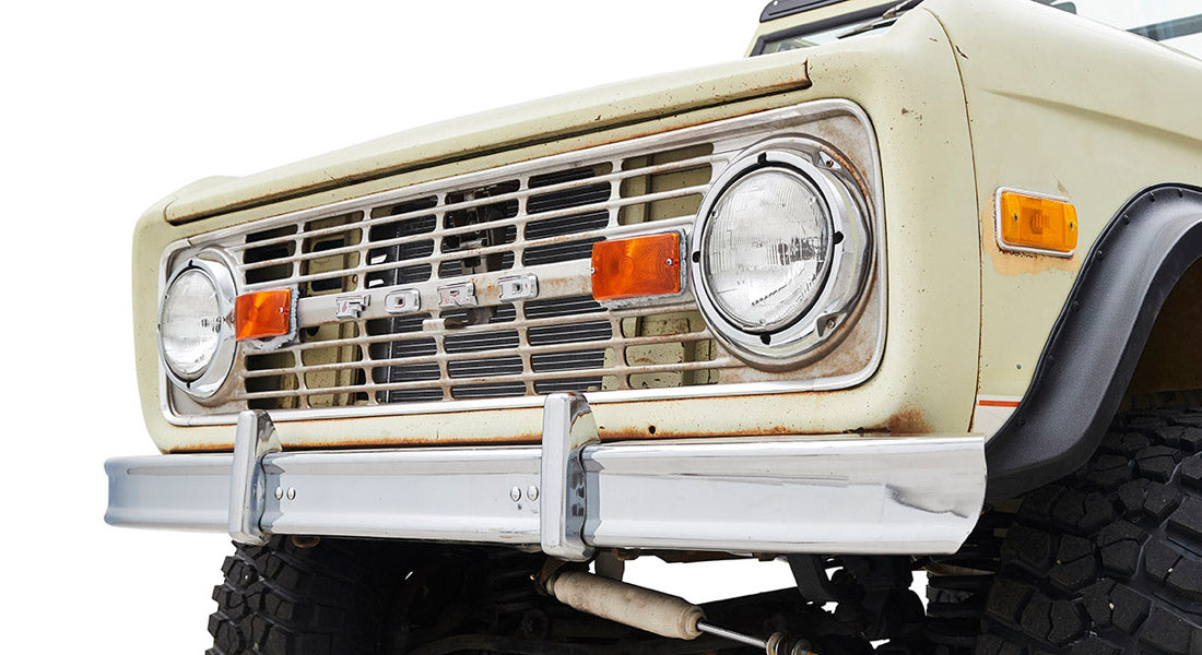 Classic Ford Bronco front grille