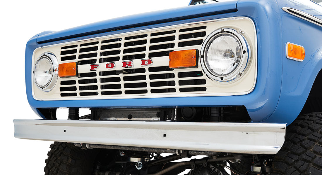 Classic Ford Bronco front grille