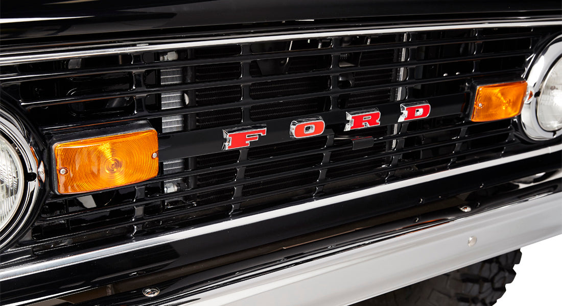 Classic Ford Bronco front grille