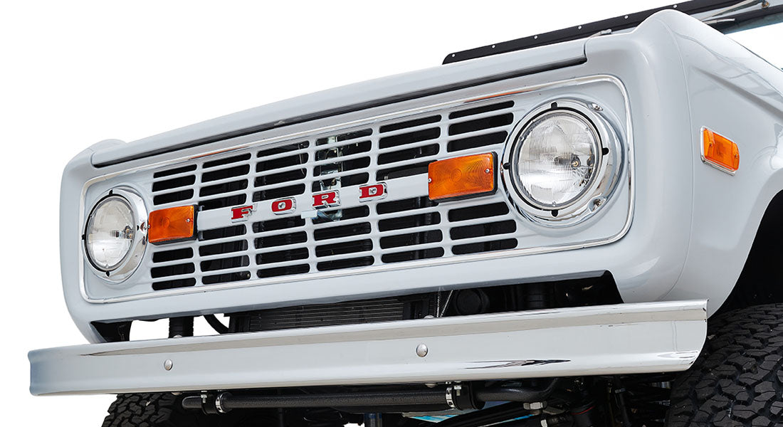 Classic Ford Bronco front grille