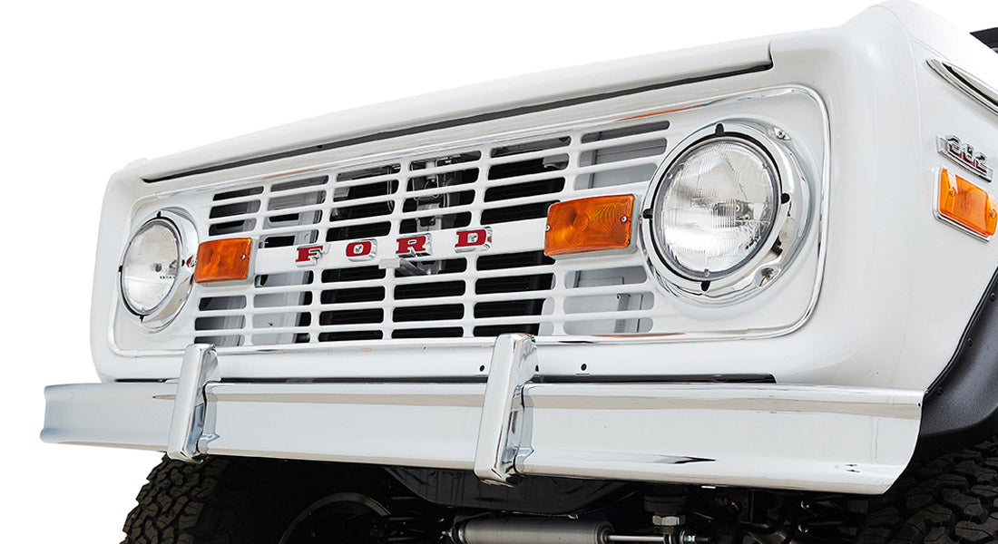 Classic Ford Bronco front grille