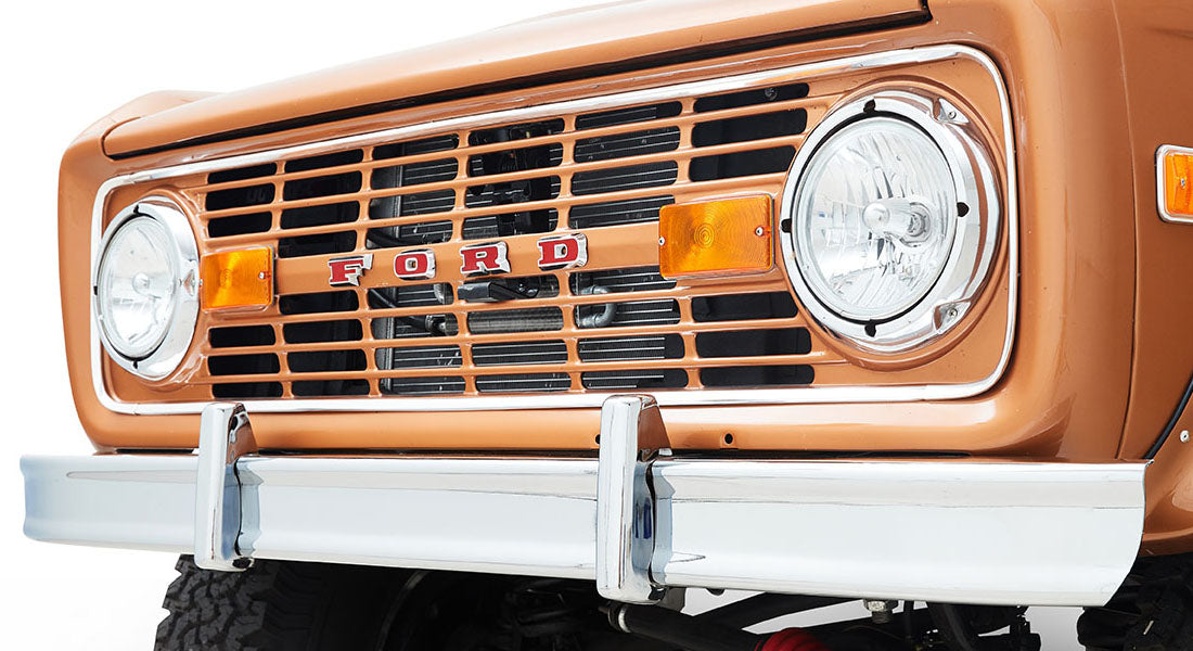 Classic Ford Bronco front grille