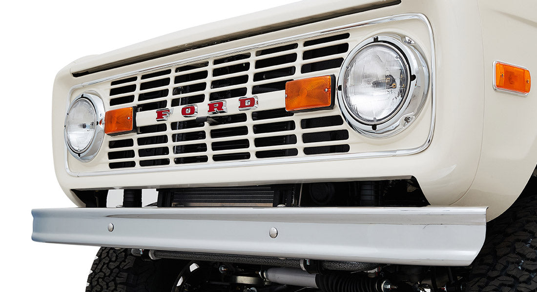 Classic Ford Bronco front grille