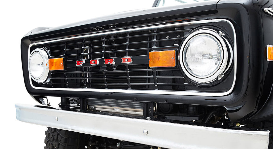 Classic Ford Bronco front grille