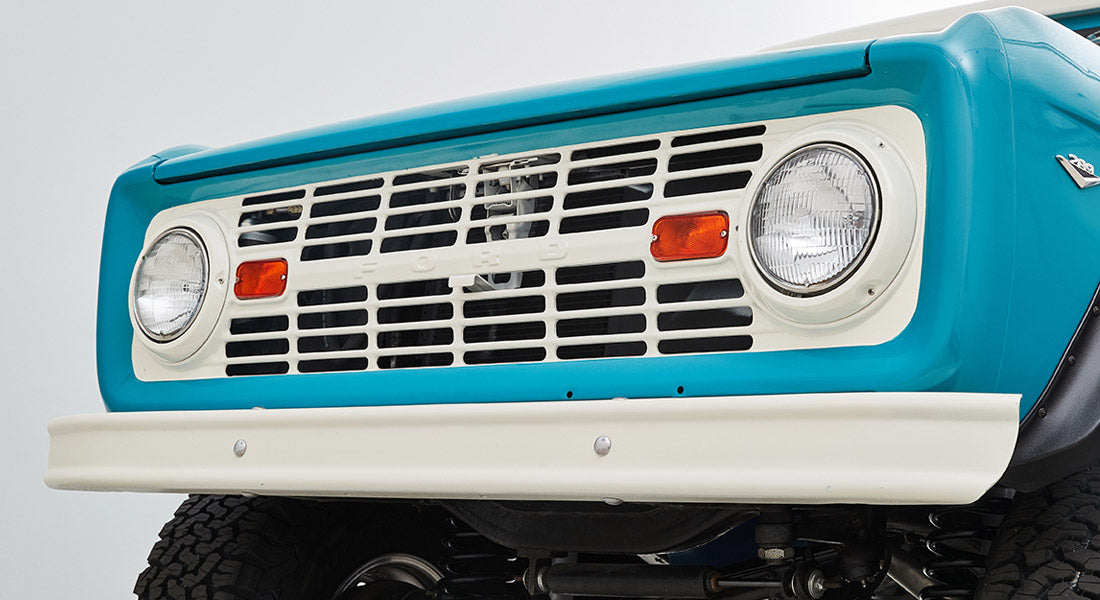 Classic Ford Bronco front grille