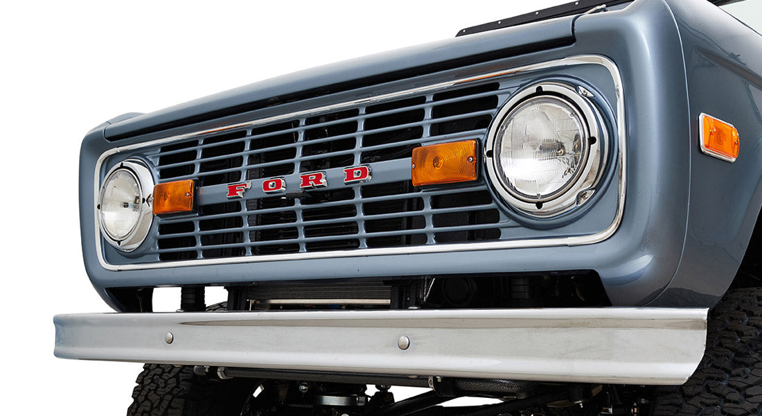 Classic Ford Bronco front grille