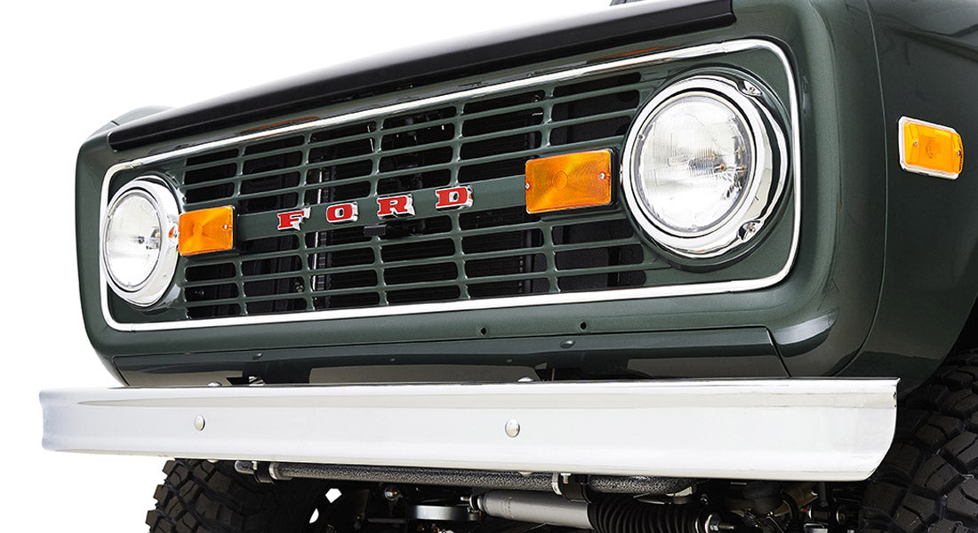 Classic Ford Bronco front grille