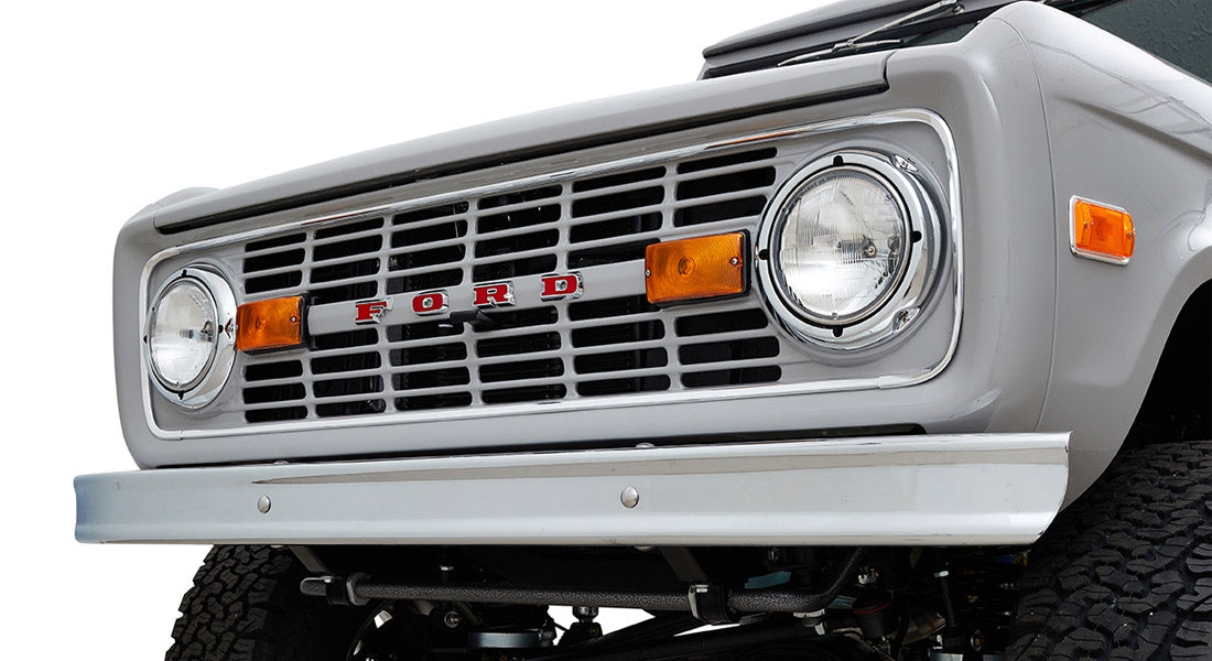 Ford Bronco 1967 Gray Coyote Series Half Cab