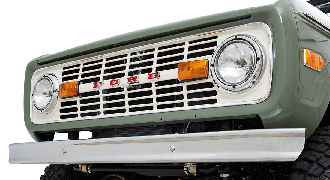 Classic Ford Bronco front grille