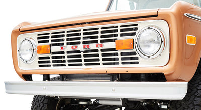 Classic Ford Bronco front grille