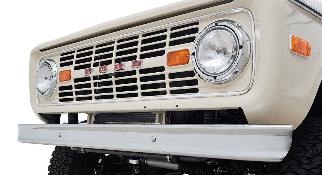 Classic Ford Bronco front grille