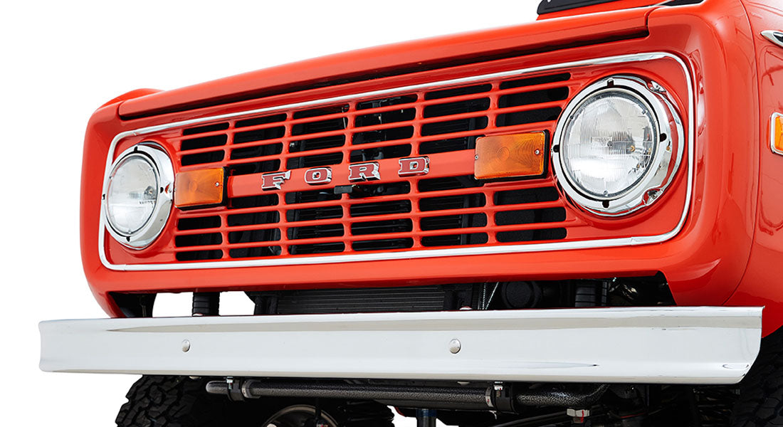 Classic Ford Bronco front grille