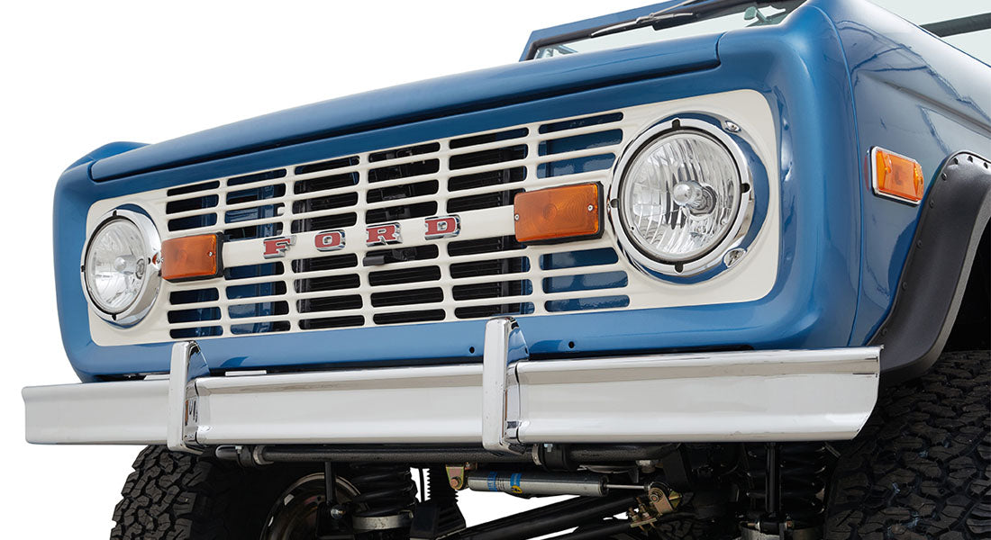 Classic Ford Bronco front grille