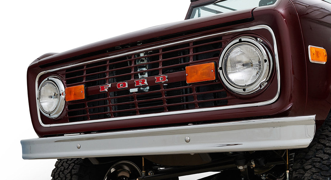 Classic Ford Bronco front grille