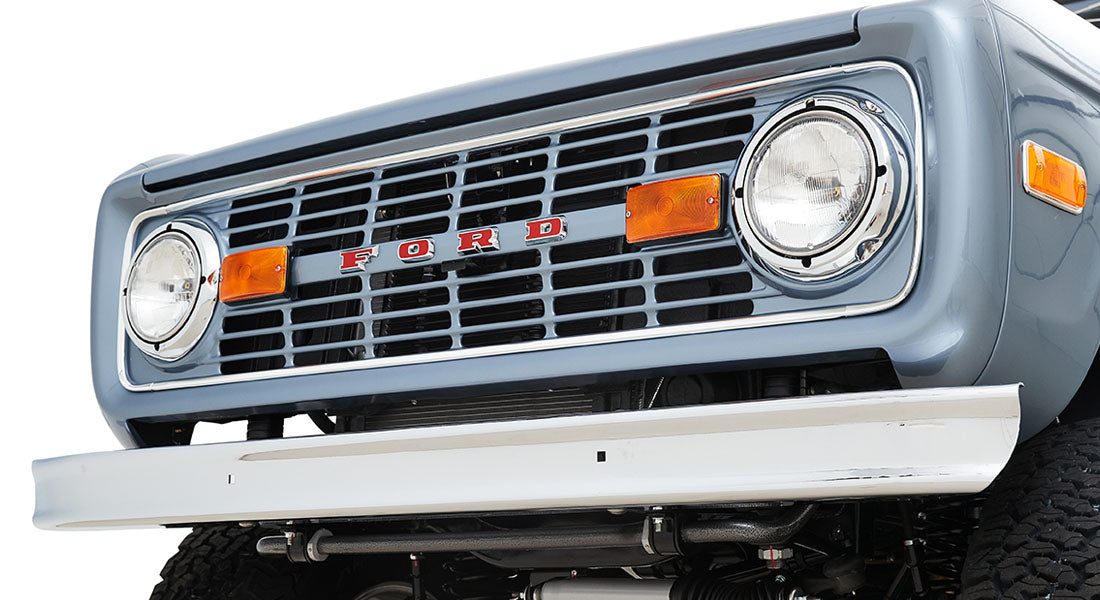 Classic Ford Bronco front grille