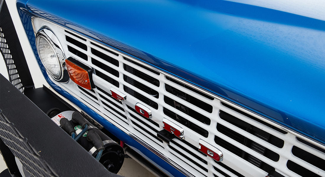 Classic Ford Bronco front grille