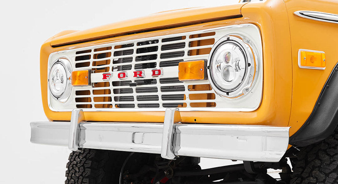 Classic Ford Bronco front grille