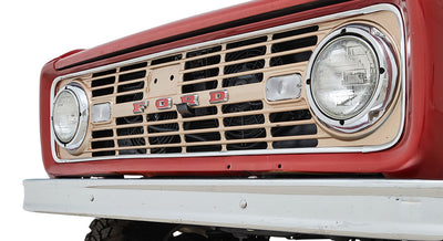 Classic Ford Bronco front grille