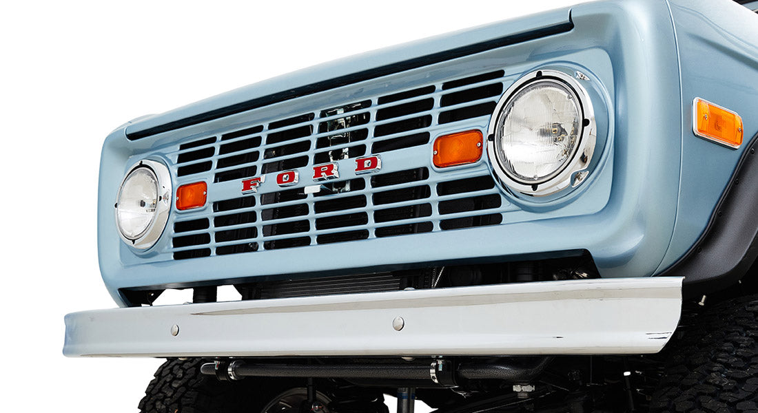 Classic Ford Bronco front grille