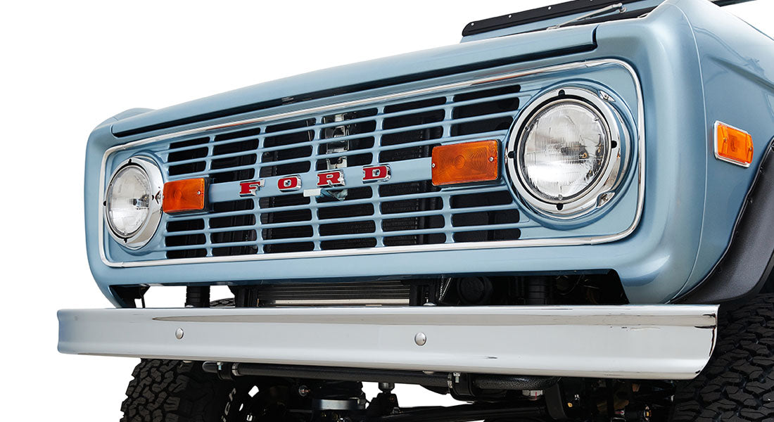 Classic Ford Bronco front grille