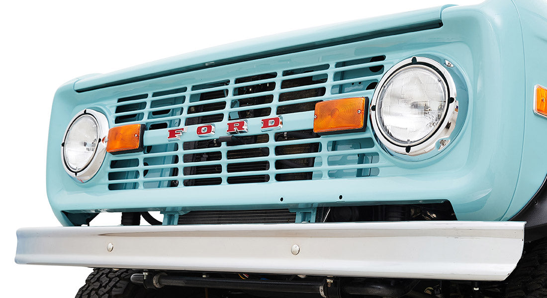 Classic Ford Bronco front grille