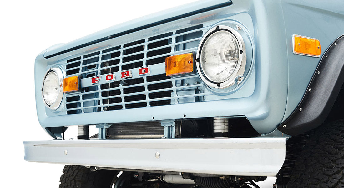 Classic Ford Bronco front grille