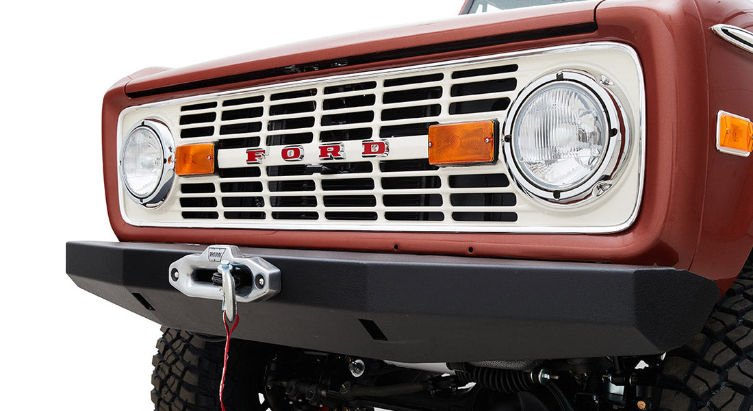 Classic Ford Bronco front grille