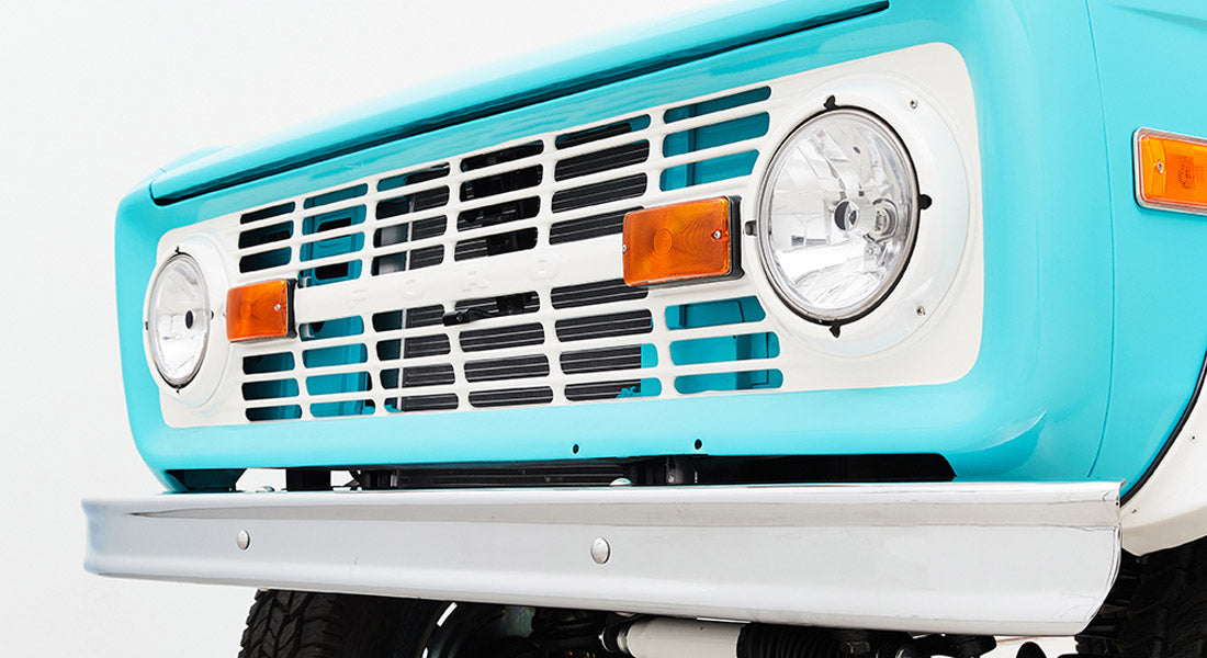 Classic Ford Bronco front grille