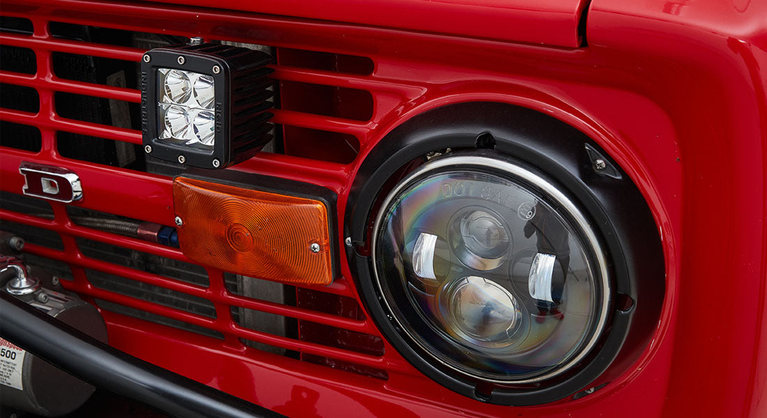 Classic Ford Bronco front grille
