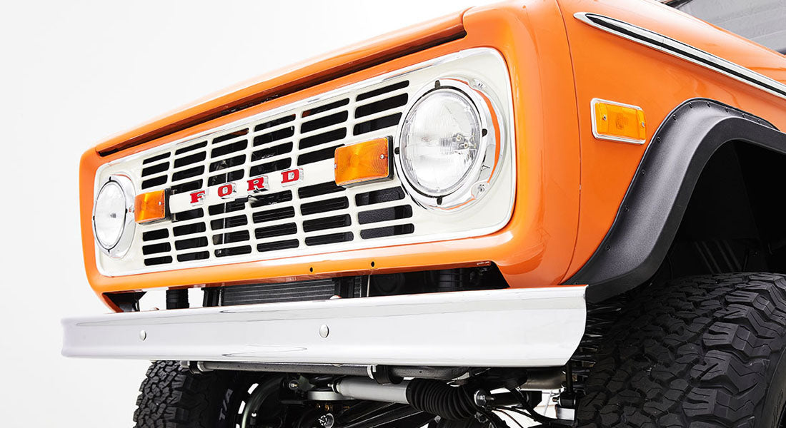 Classic Ford Bronco front grille