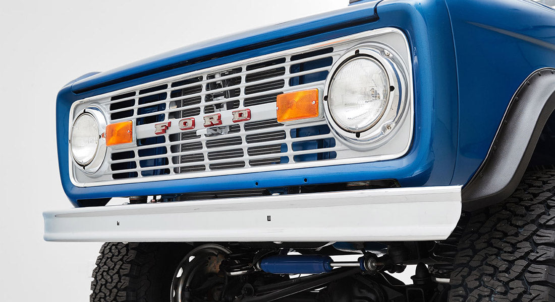 Classic Ford Bronco front grille