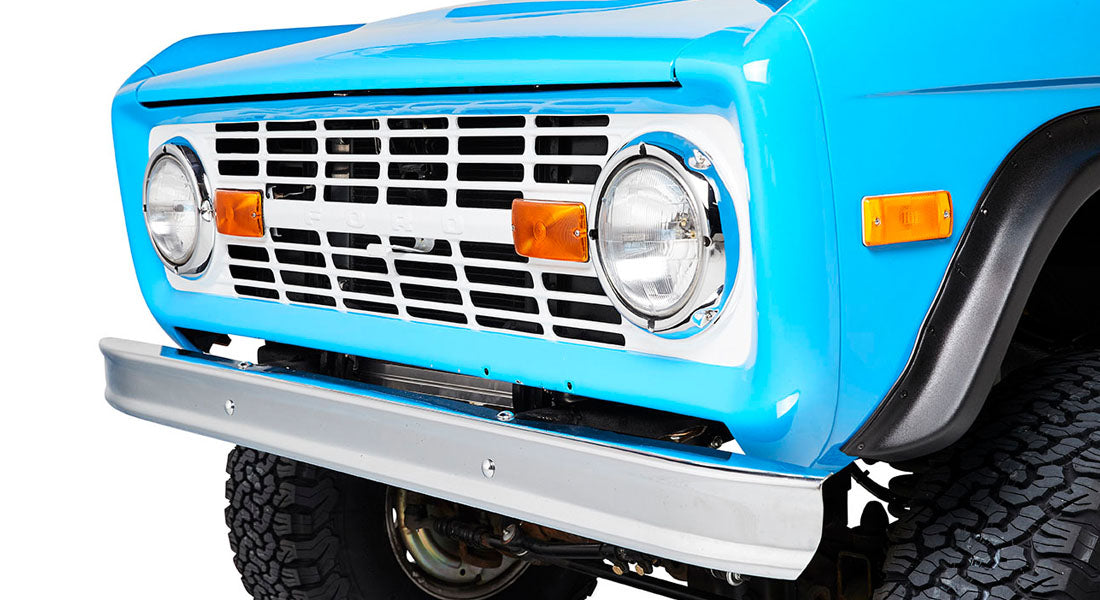 Classic Ford Bronco front grille