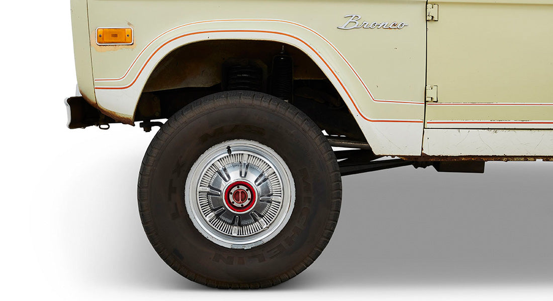 Classic Ford Broncos Hubcap