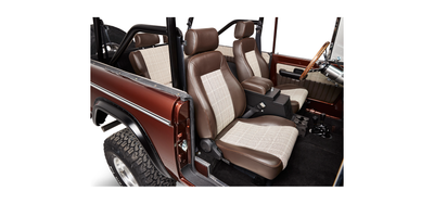 Classic Ford Bronco interior