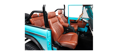 Classic Ford Bronco interior