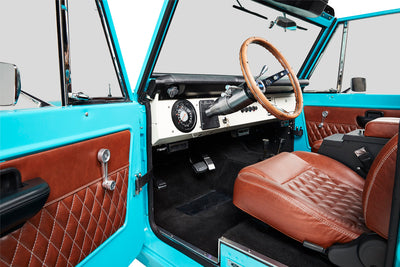 Classic Ford Bronco interior