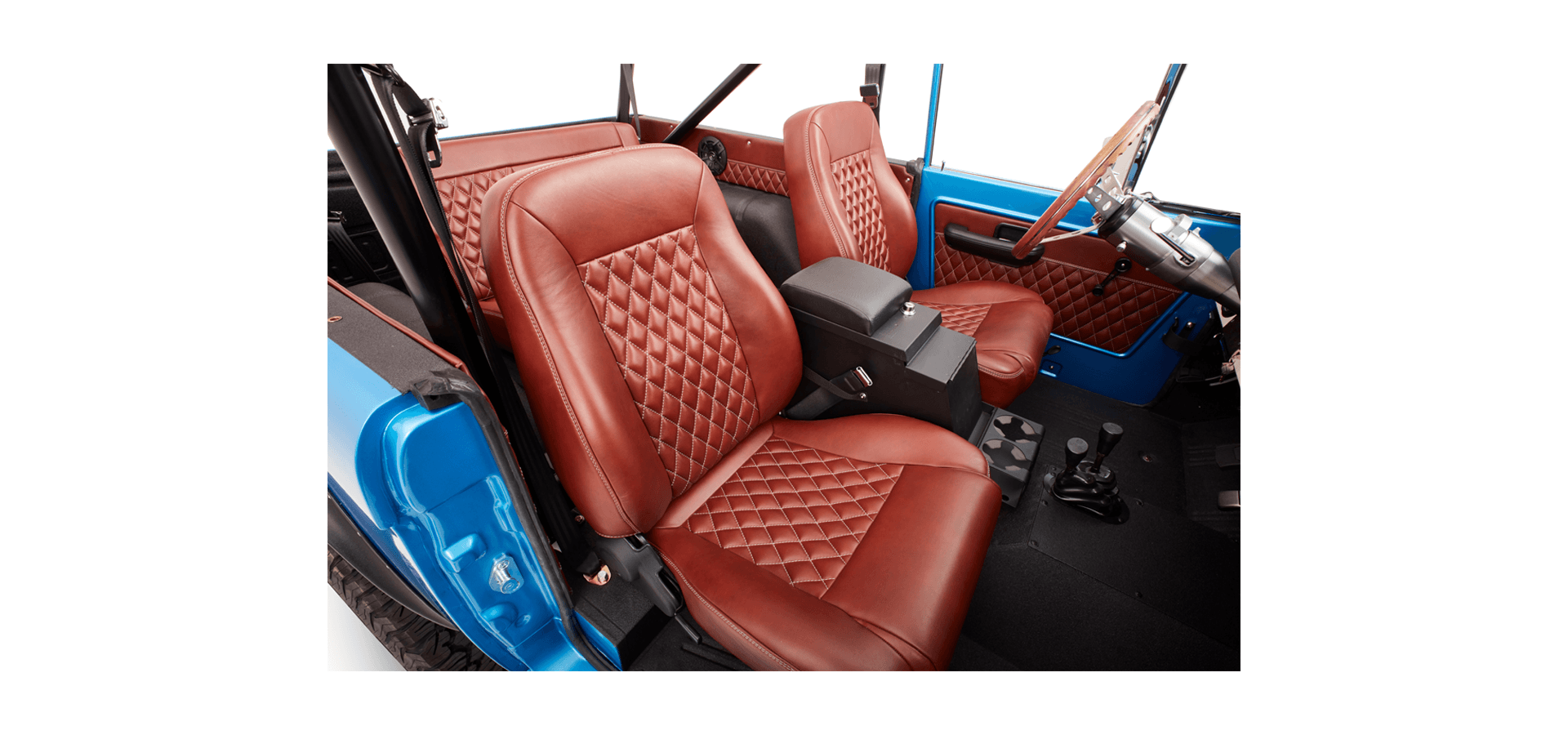 Classic Ford Bronco interior