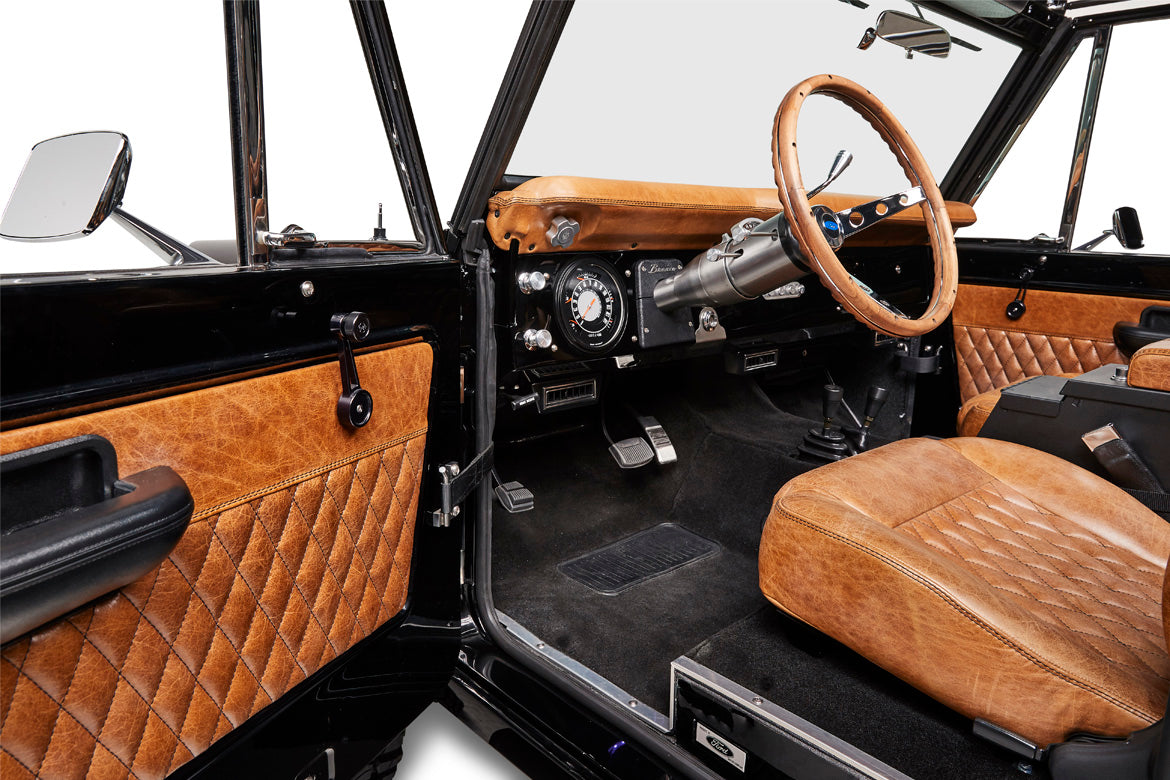 Classic Ford Bronco interior