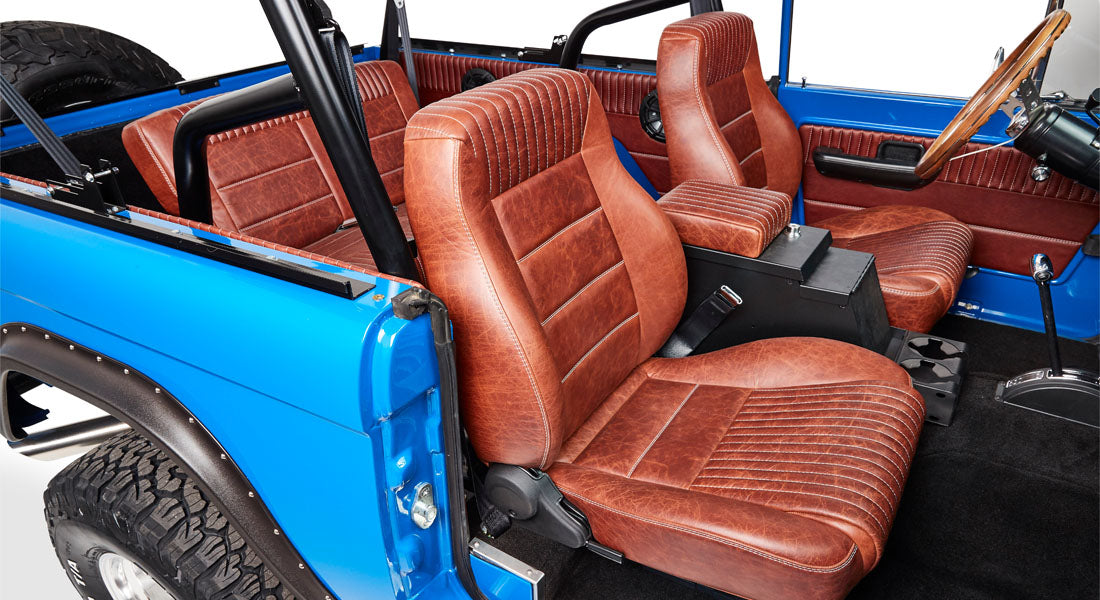Classic Ford Bronco interior