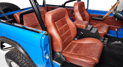 Classic Ford Bronco interior