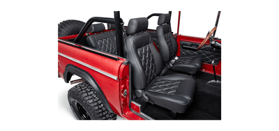 Classic Ford Bronco interior