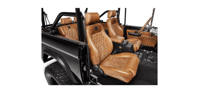 Classic Ford Bronco interior