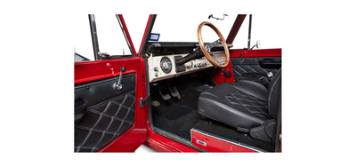 Classic Ford Bronco interior