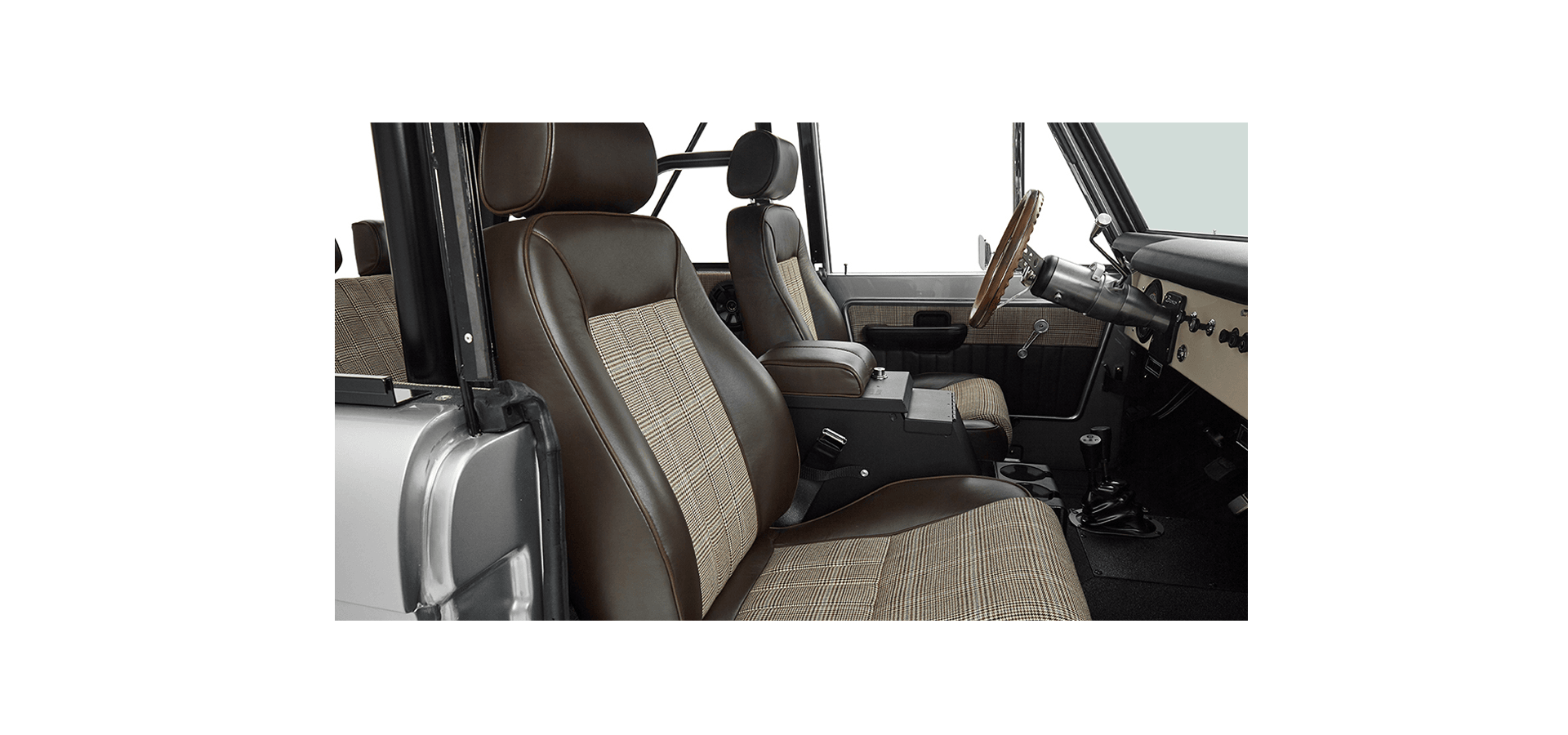 Classic Ford Bronco interior