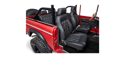 Classic Ford Bronco interior