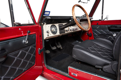 Classic Ford Bronco interior