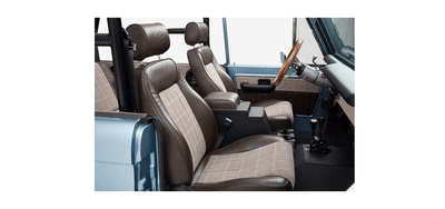 Classic Ford Bronco interior