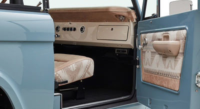 Classic Ford Bronco interior