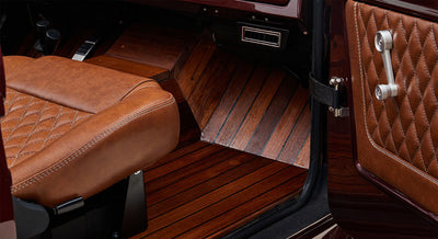 Classic Ford Bronco interior