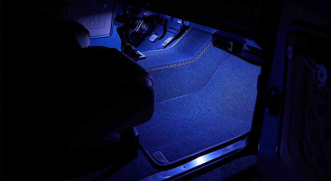 Classic Ford Bronco interior